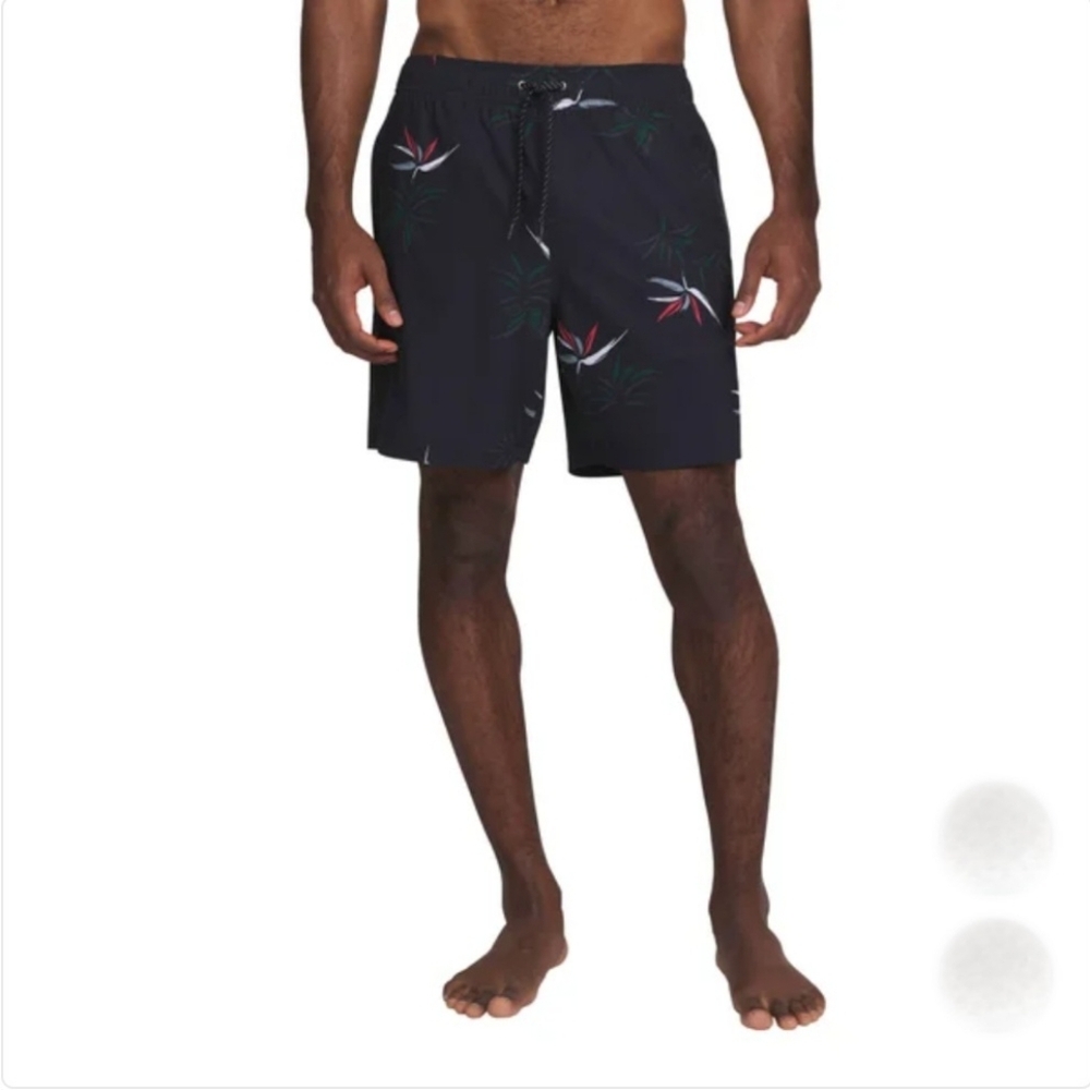 Quiksilver Men’s Volley Swim Short Black Size XL